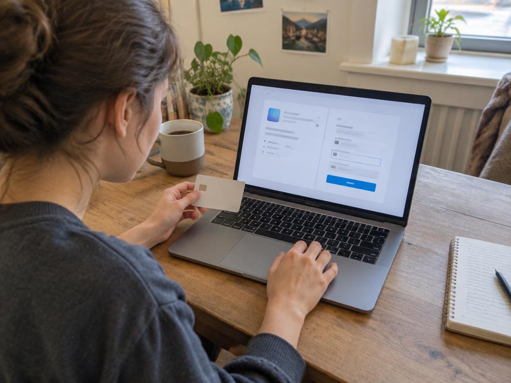 Subscriptions: illustrative payment or travel scene